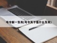 号令解一生肖(号令天下是什么生肖)